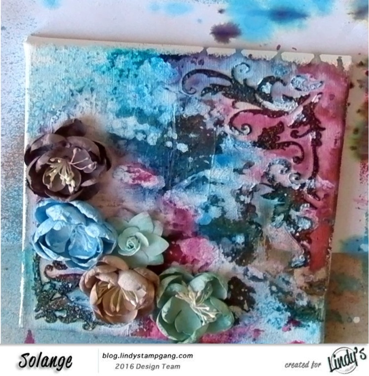 christmas canvas by Solange Marques using Lindy's Stamp Gang products-04