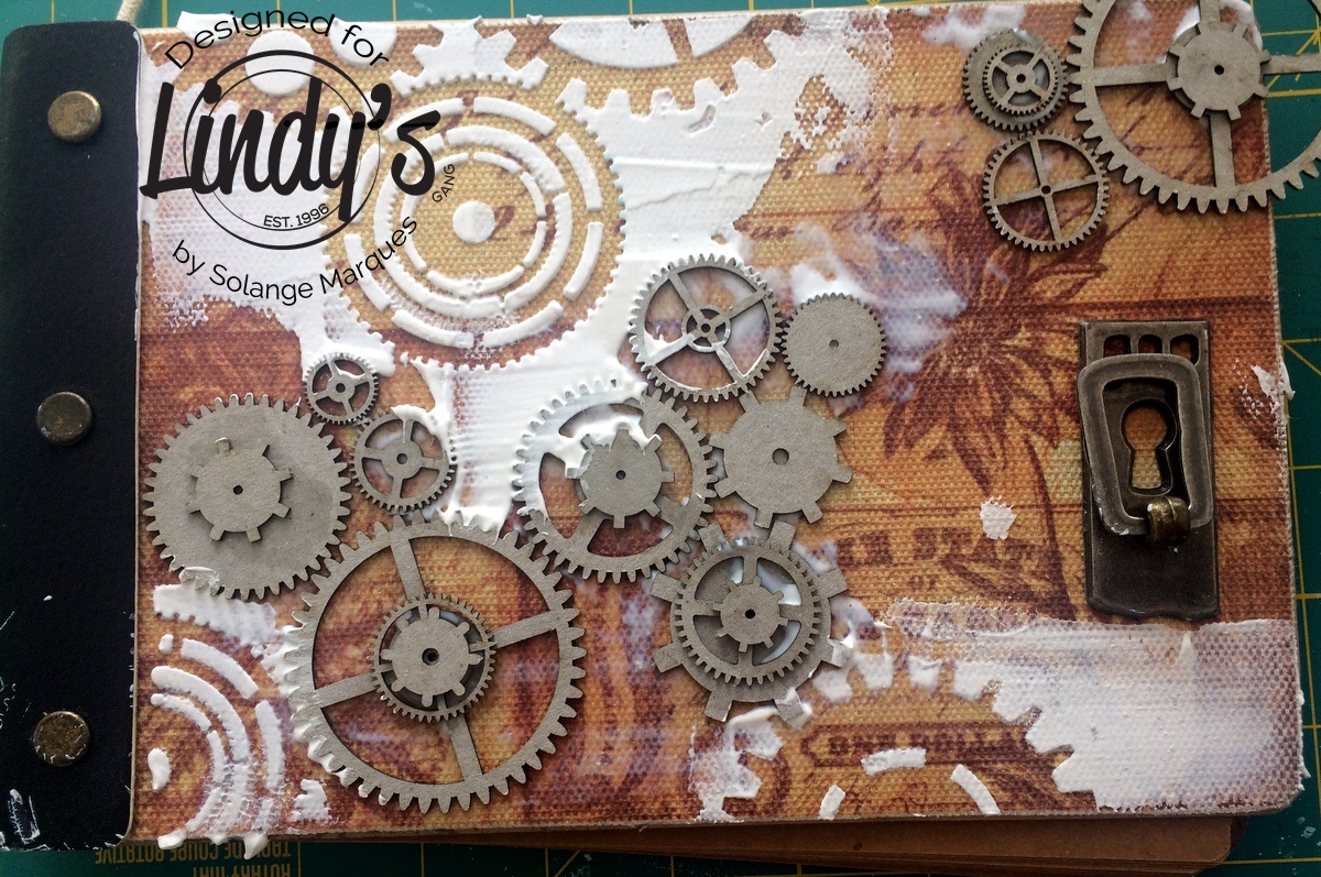 Rust album by Solange Marques with Lindy's Stamp Gang products-01